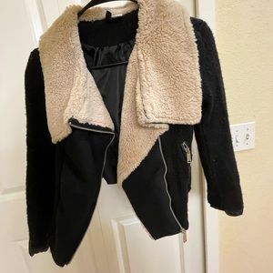H&M’s Black/Tan Coat
